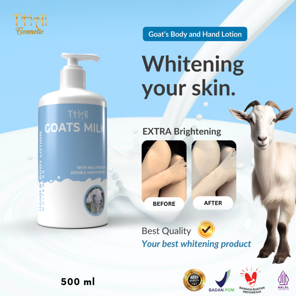 

New Thai Hand & Body Lotion 500ml - Pemutih BadanPremium