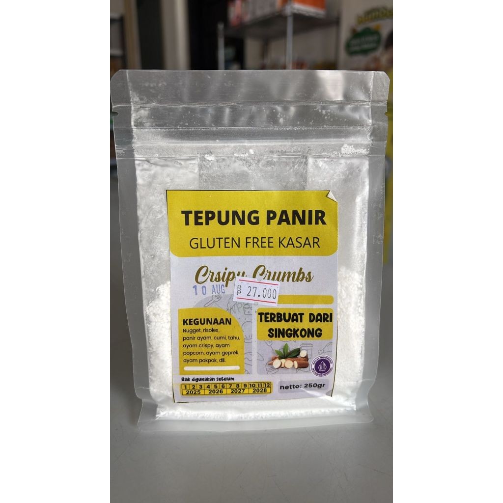 

Geamie - Tepung Panir Kasar Crispy Crumb Gluten Free 250g