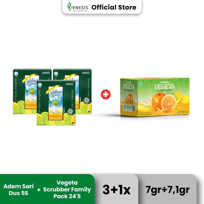 

Scrubber Family Pack 24'S & Adem Sari Dus 3x5's