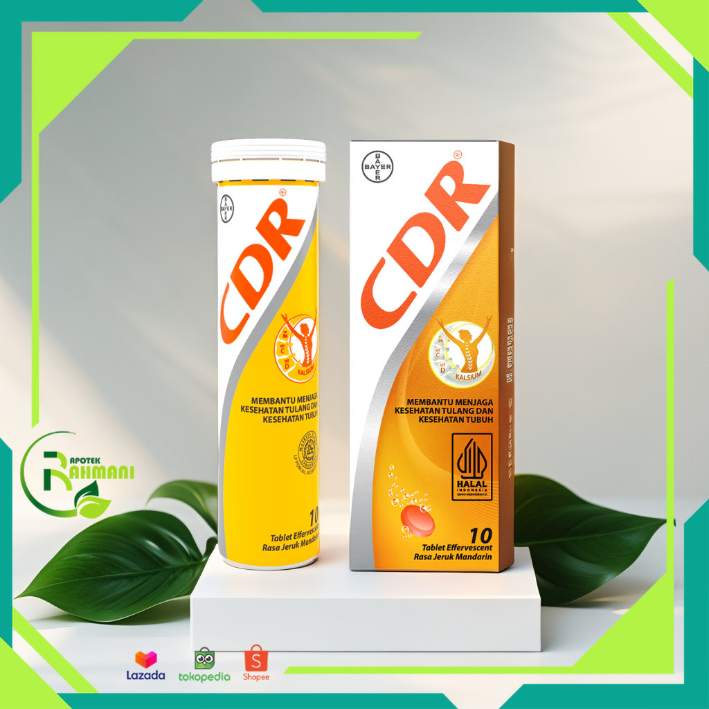 

CDR RASA JERUK TUBE 10 TABLET JERUK MANDARIN