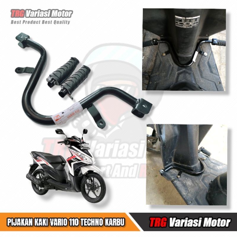 Footstep Vario 110 Karbu Step Vario 110 Karbu Satu Set TRG High Quality PNP Vario 110 Techno Karbu