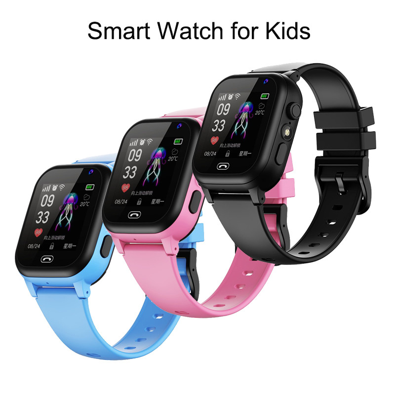 2024 Smart Watch Kids Fitness Tracker Macaron Smartwatch for Men Women Smart Bracelet for Android IO