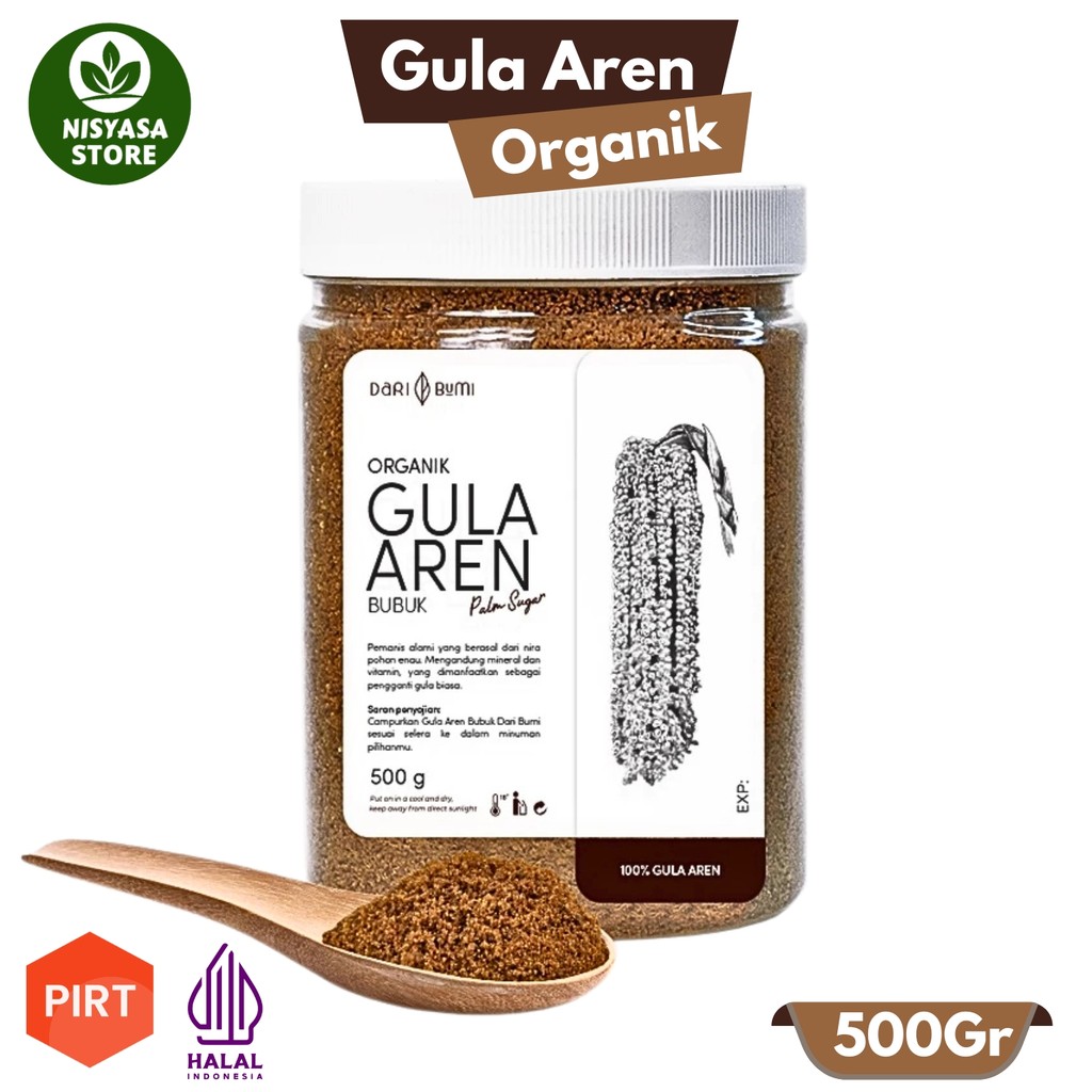 

Dari Bumi Gula Aren Bubuk Organik 500 Gr Premium Pure