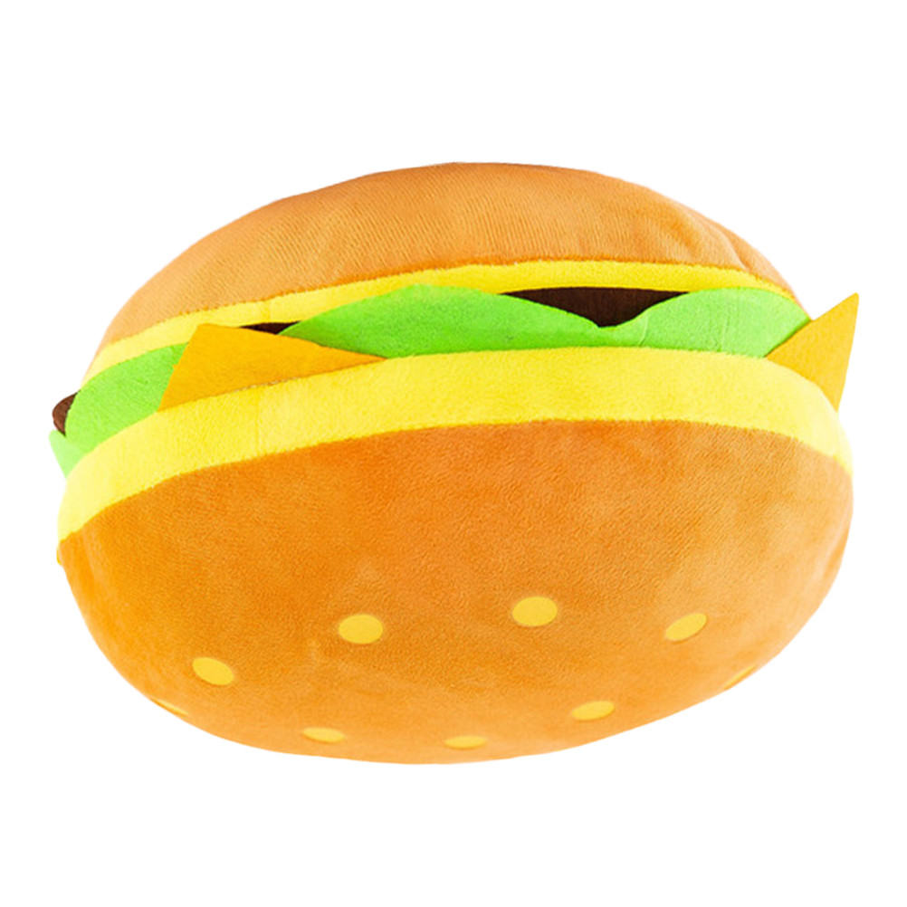 Pillow Throw Pillows Plush Throw Pillows Chair Cushion Pillows Burger Stuffed Chair Pillow Decorativ