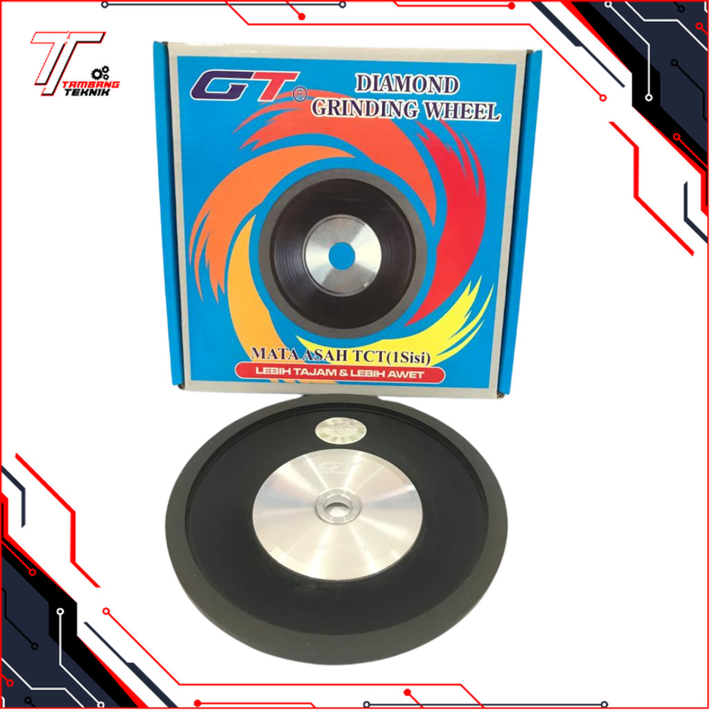 MATA ASAH / DIAMOND ASAH/ DIAMOND GRINDING WHEEL 1 SISI 6'' #400 GT JAPAN