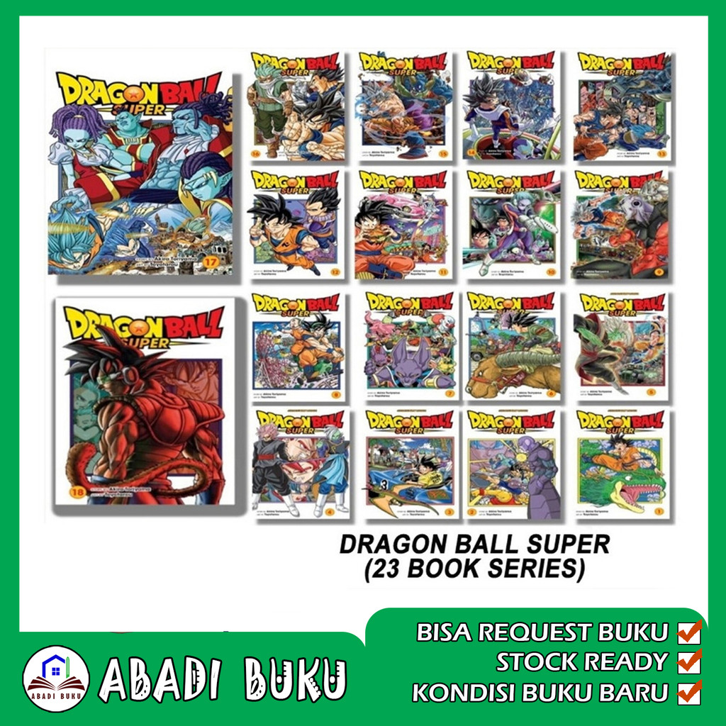 Komik Dragon Ball Super Ful Set (23 book series)