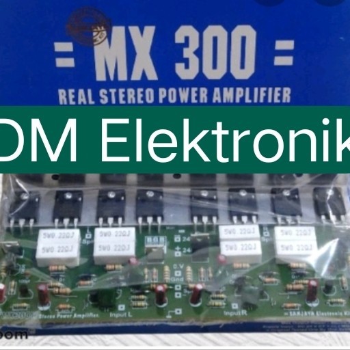 KIT Power Amplifier Stereo 300W MX-300bell