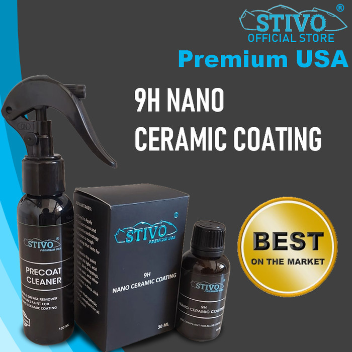 9H NANO CERAMIC COATING Premium USA-Paket TITANIUM SERIES Mobil STIVO - PAKET 12 ml