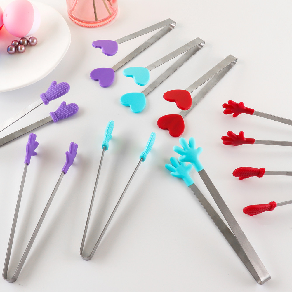 

3pcs/set Silicone Non-Slip Handle It Tool For Heat Embossing Projects Heat Resistant Craft Tongs To Hold Cards Crafts Scrapbook