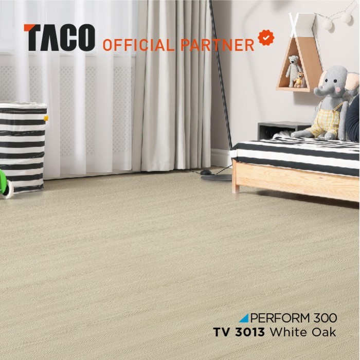 AR TACO Lantai Vinyl 3mm - TV 3013 White Oak