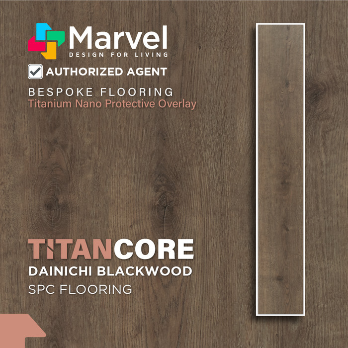 LANTAI SPC 10 MM TITAN CORE BY MARVEL DANESON - DAINICHI BLACK