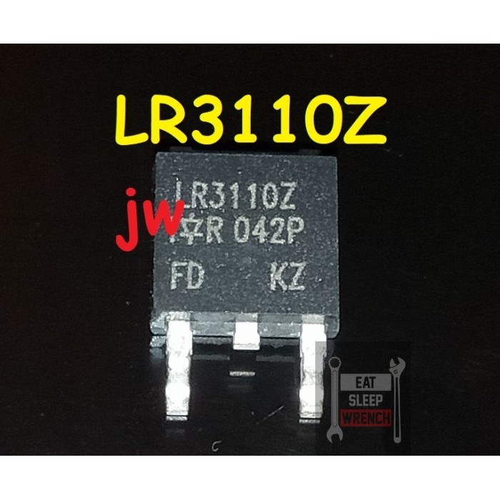 LR3110Z LR3110 IRLR3110ZPBF TO-252 Transistor IC dan Mosfet