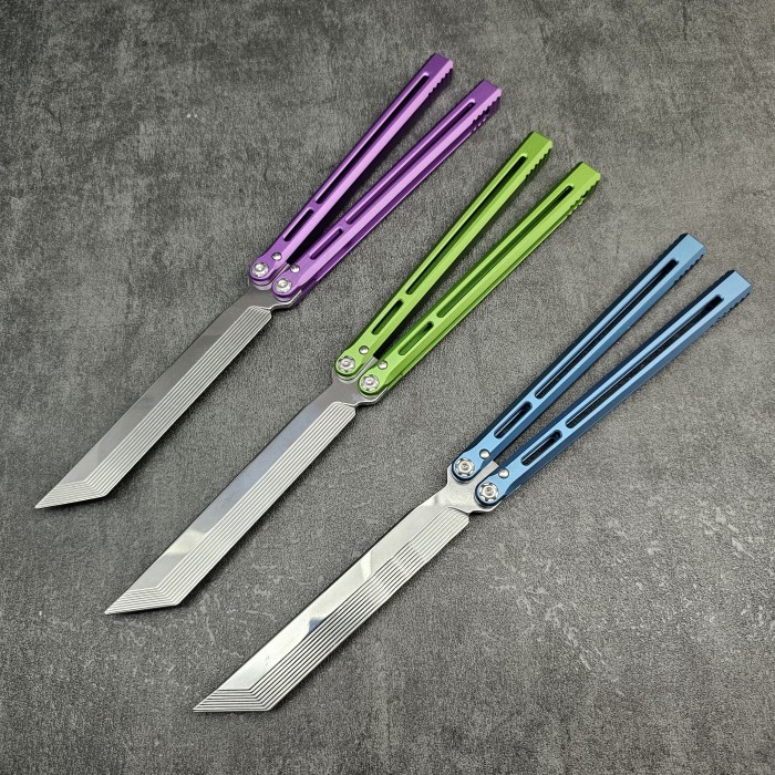 Balisong Trainer TELESTO Butterfly Knife Bilah Tumpul