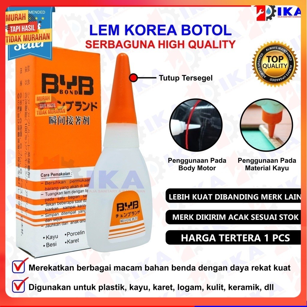 

LEM TETES ASLI 100% ORIGINAL / Lem Setan Serbaguna Power Glue Cair Tahan Panas Kualitas Super Lem Original Lem Korea Serbaguna Super Asli Original lem setan / Lem G Serbaguna Super Glue Tetes Epotec Cair Korea W-20 Instan LEM KOREA / POWER GLUE / POWER