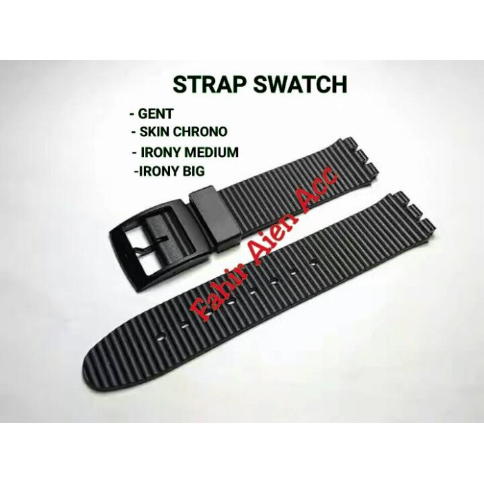 Strap Tali Jam Tangan SWATCH IRONY MEDIUM Diameter 17mm/Strap SWATCH