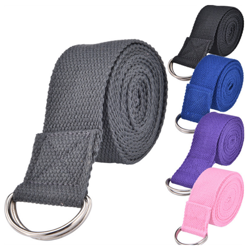1PC 180*3.8cm Yoga Belt Slackline Stretch Band Yoga Strap Training Tools Flex Bar Pull Up Assist Yog