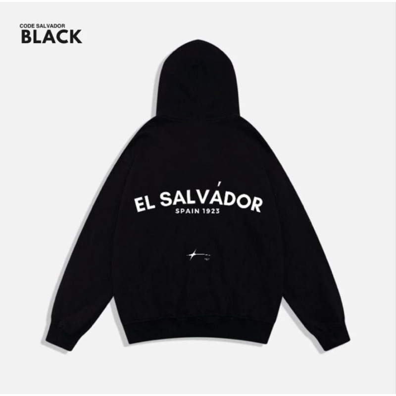 HOODIE EL SALVADOR SPAIN 1923 Premium Free Sticker Salvador By Cozy Distro