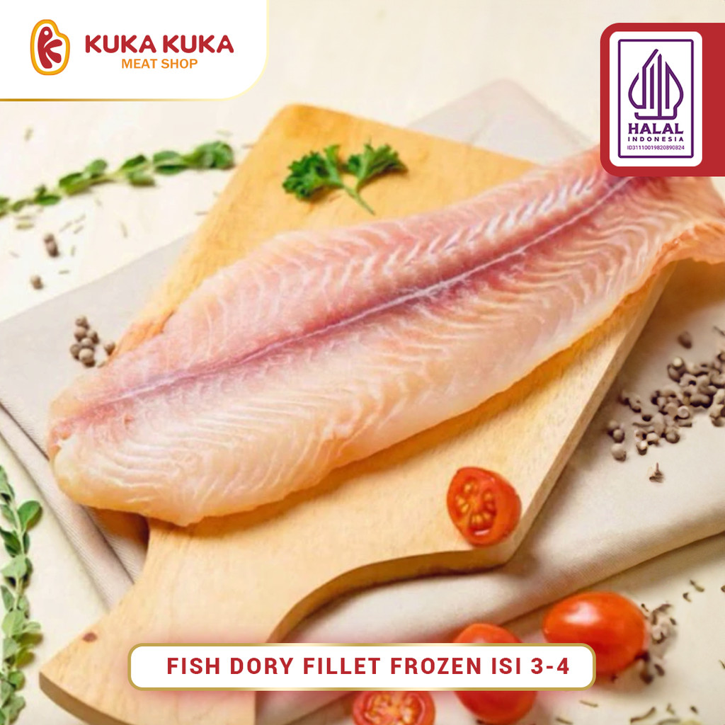 

Ikan Dory - Fish Dori Fillet FROZEN isi 3-4
