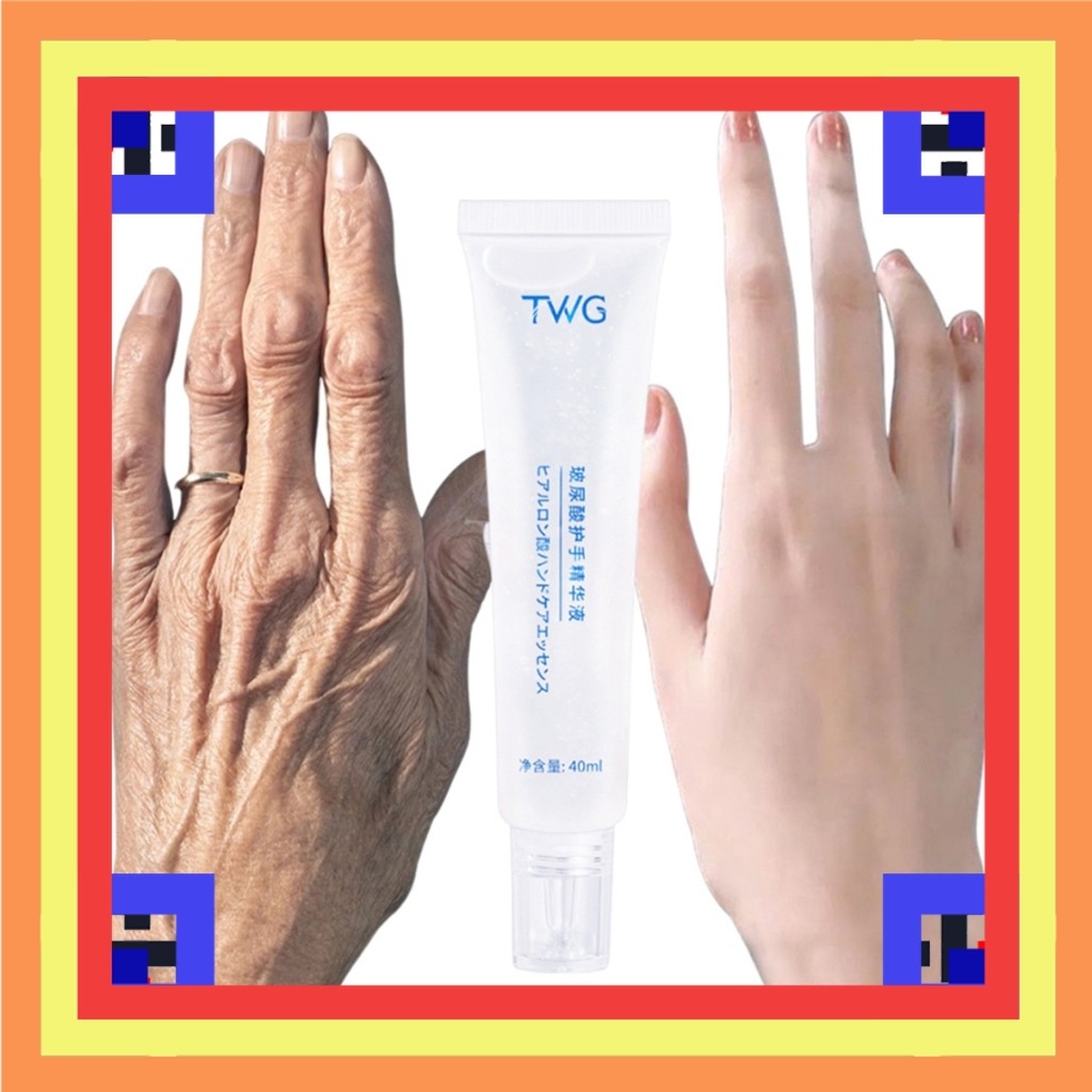 TWG Hyaluronic Acid Essence Serum Tangan Asam Cream Tangan Anti Kerut Pemutih Tangan