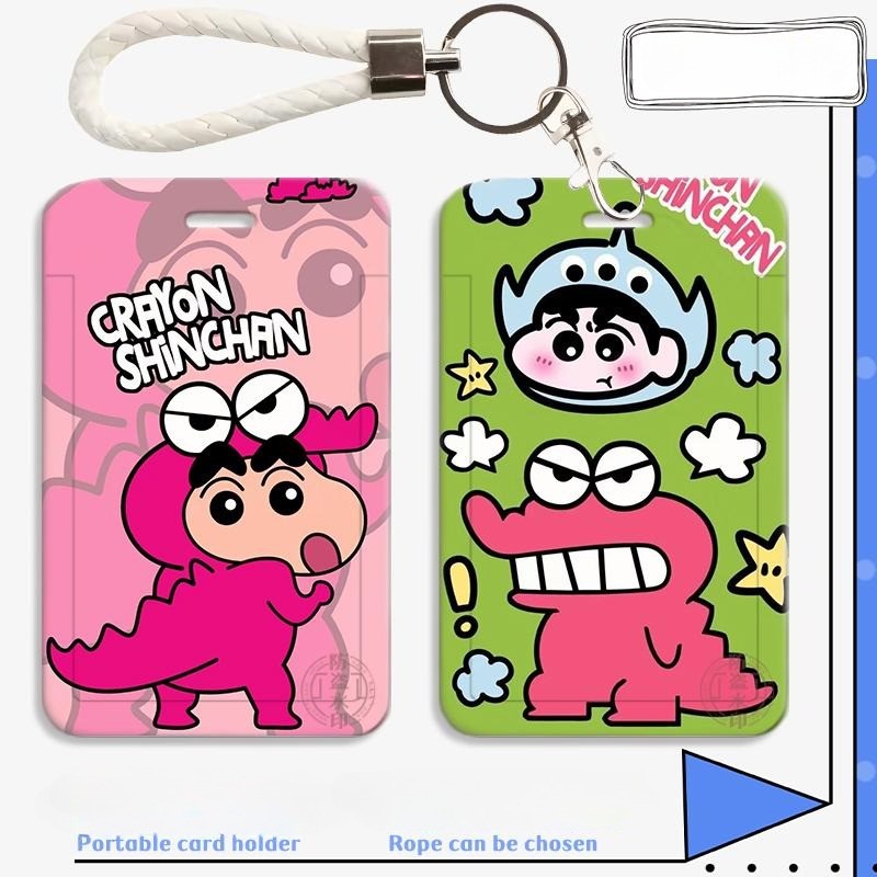 

Penutup Pelindung Kartu ID, Kotak Kartu Kartun Crayon Shin-chan, Cocok untuk Kartu Pelajar, Kartu Bus, Kartu Kampus, Penutup Pelindung Tempat Kartu, Kotak Kartu Lanyard, Gaya Kreatif dan Trendi, Tempat Kartu Lucu