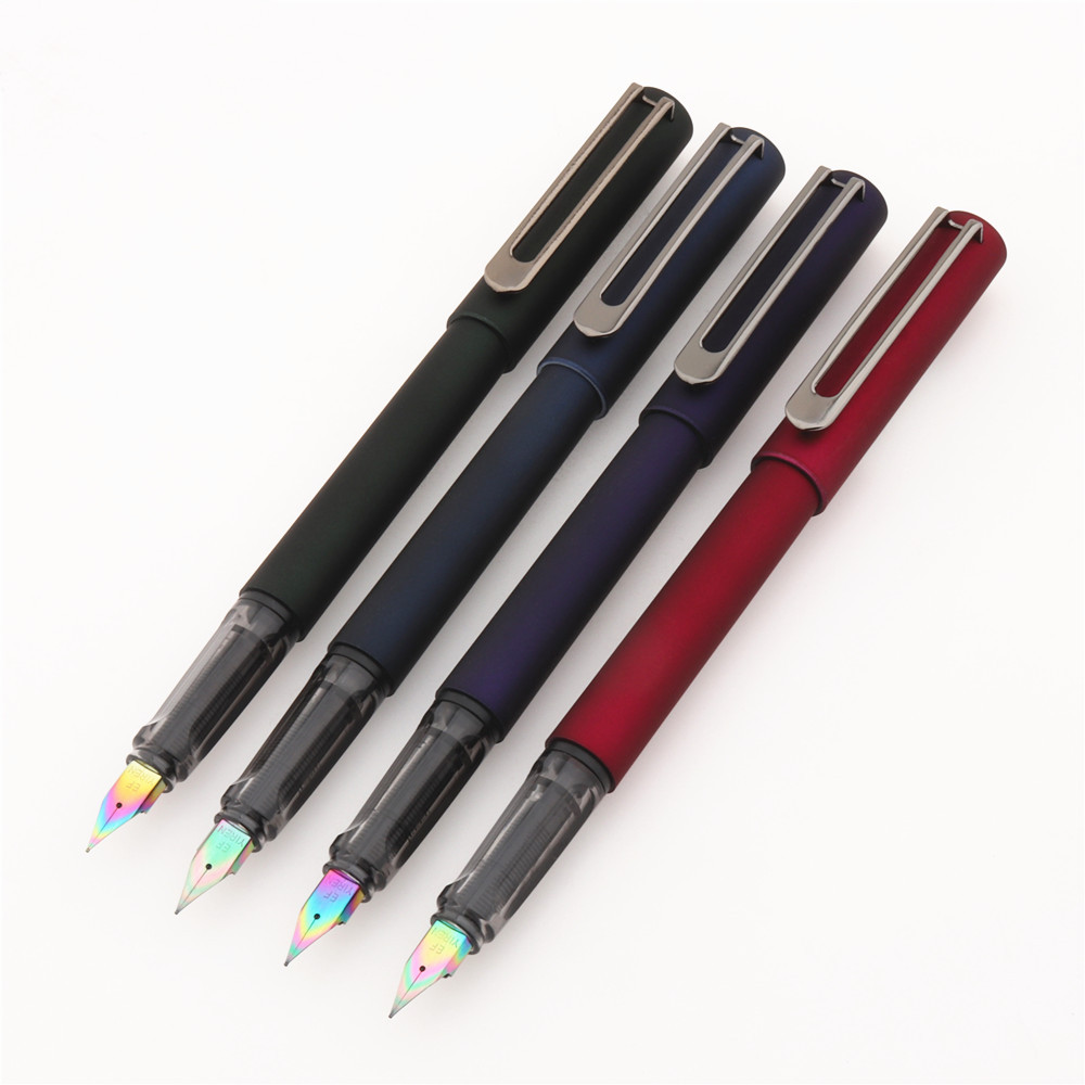 

New Listing High Quality 6057 Dark Body color School Supplies Student Office Stationary Colors Nib Fountain Pen Ink
