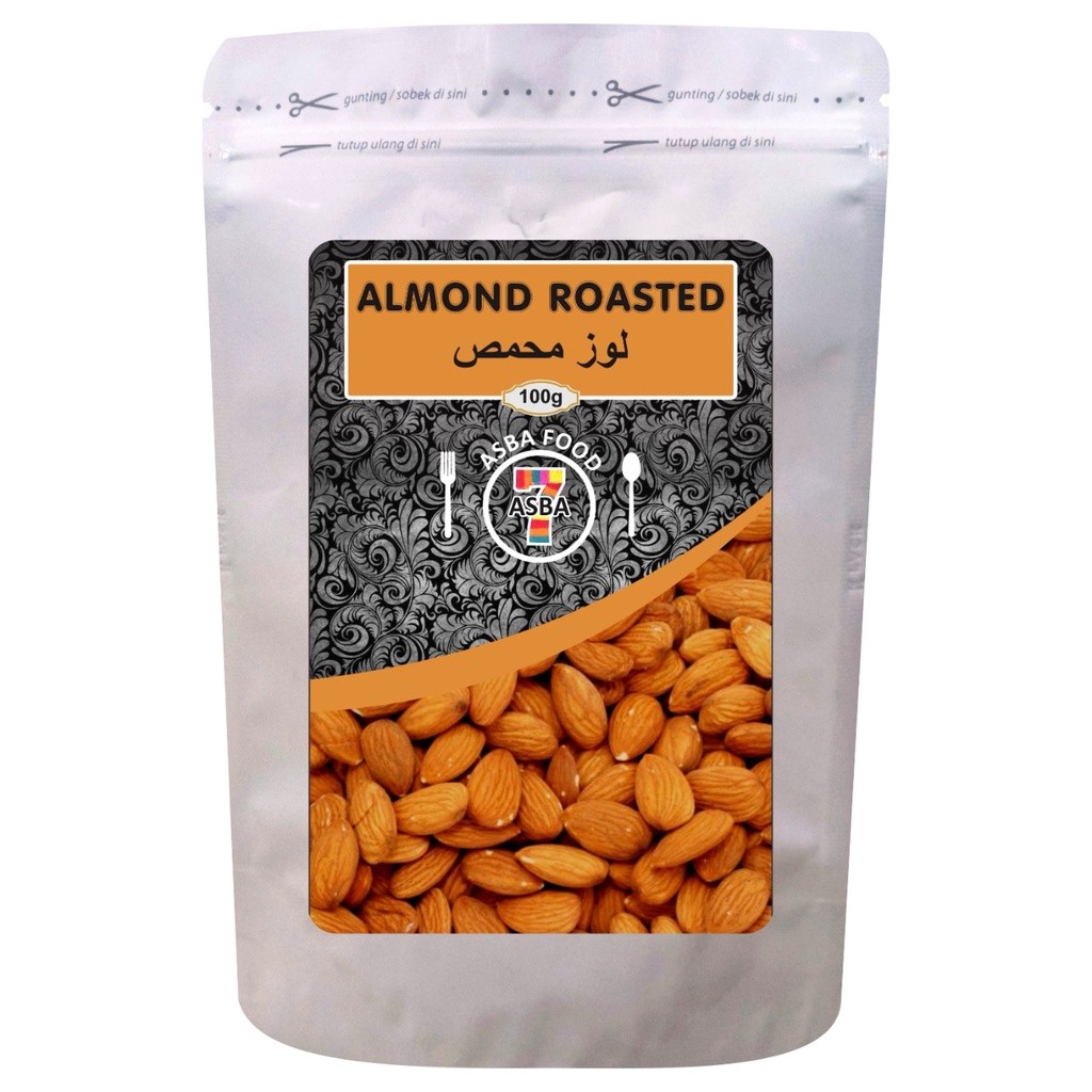 

ASBA KACANG ALMOND ROASTED 100GR