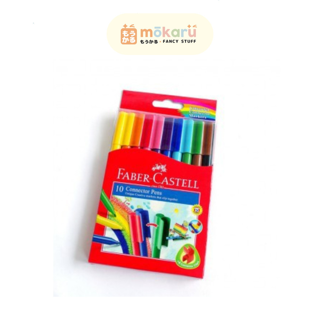 

Faber Castell Connector Pens 10 Color Spidol Warna Murah Berkualitas