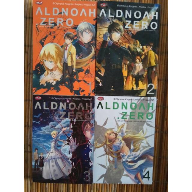 RBS KOMIK SET Aldnoah Zero (Ada Pilihan) oleh Olympus Knight / Mahiro Fuyube