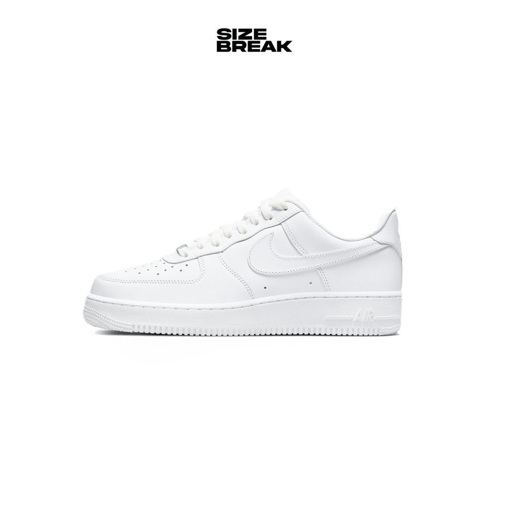 Nike Air Force 1 '07 CW2288-111 Sepatu Pria Kulit Putih