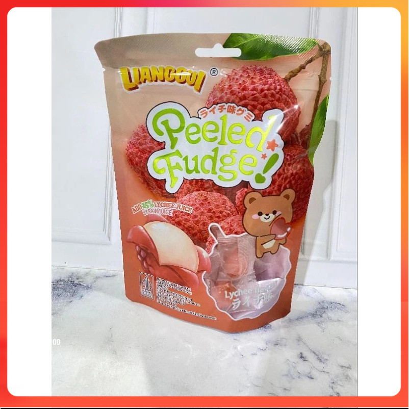 

[Penjual lokal] HALAL Permen lianggui permen jelly kupas manggo manggo strawberry orange lychee corn 108g
