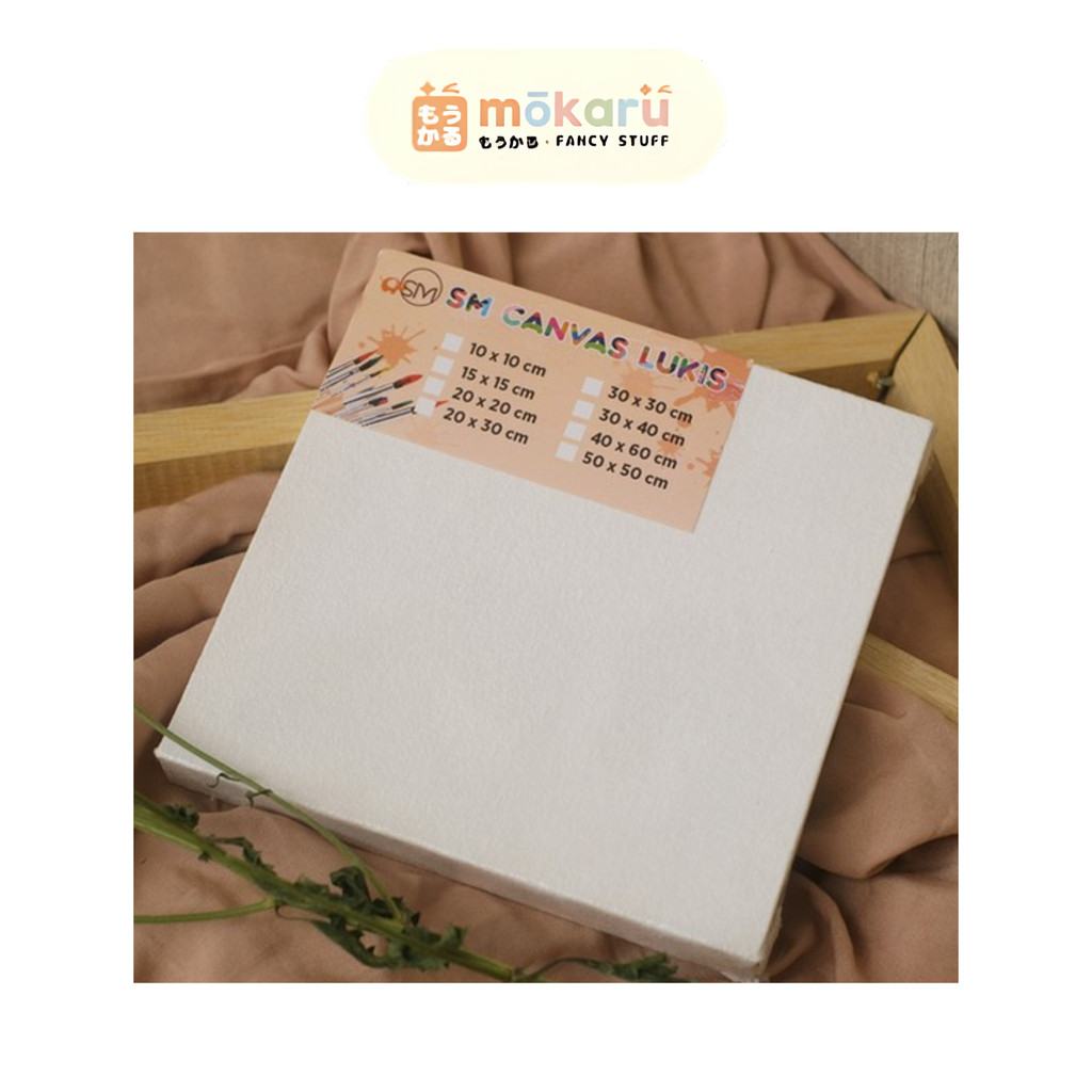 

SM Canvas Kanvas 15 x 15cm (Tipis) / Media Lukis Murah Berkualitas