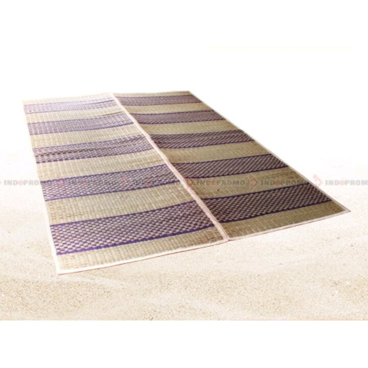 TIKAR LIPAT PIKNIK JUMBO TEBAL EMPUK GULUNG PANDAN ANYAMAN MENDONG  SAMAK TRADISIONAL HAJATAN