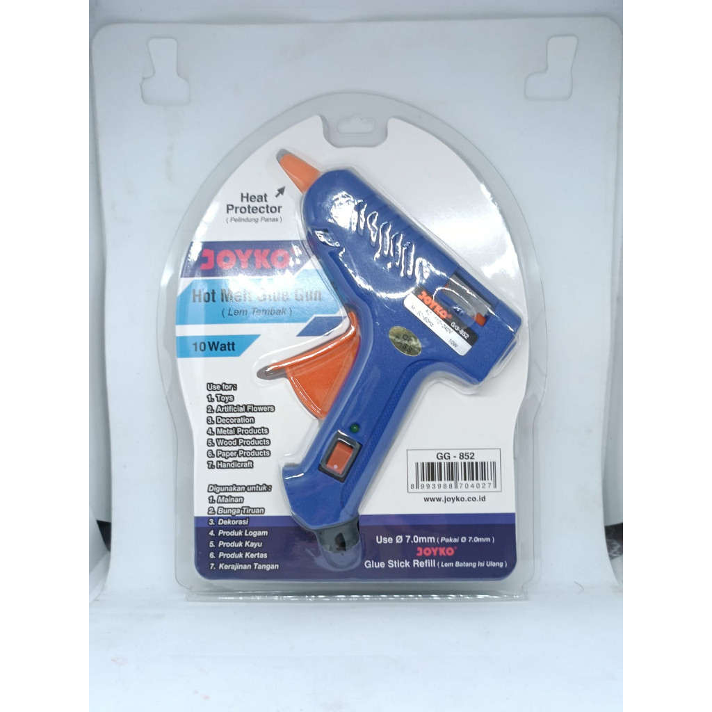 

LEM TEMBAK BAKAR PLASTIK GLUE GUN MEREK JOYKO GG 825 1 PCS