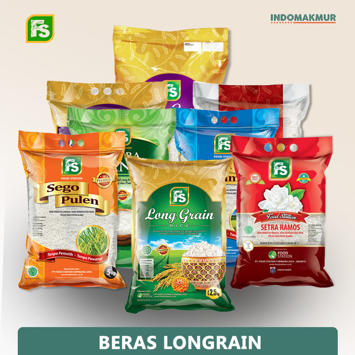 

Beras FS Long Grain Rice 5kg