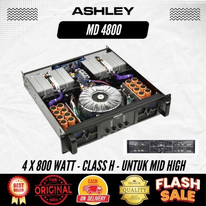 Power 4 Channel Ashley MD 4800