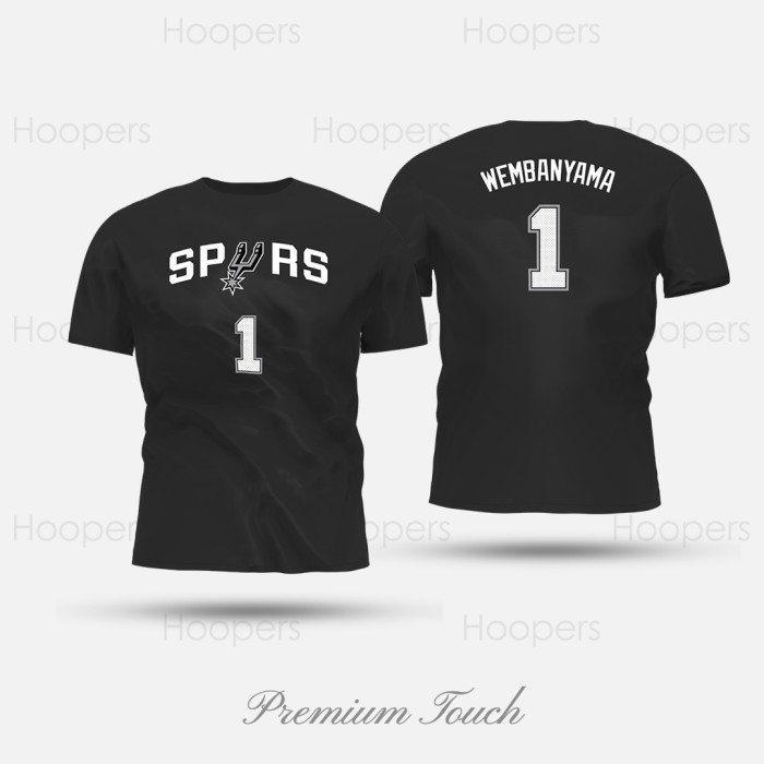 Victor Wembanyama San Antonio Spurs 2019 Jersey Black