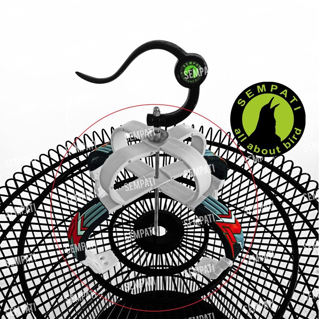 RK SEMPATI Mahkota Sangkar Murai Socket Soket Racing Pro Cakram Mahkota Gantungan Sangkar Kandang