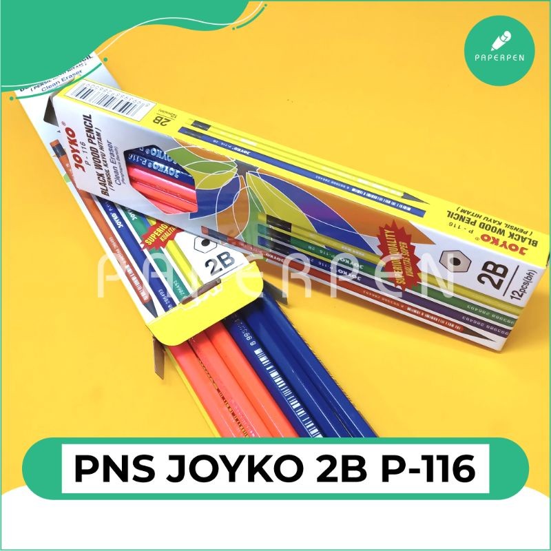 

[S_ATK] (Pak) Pensil Joyko P116/Pensil 2B Joyko