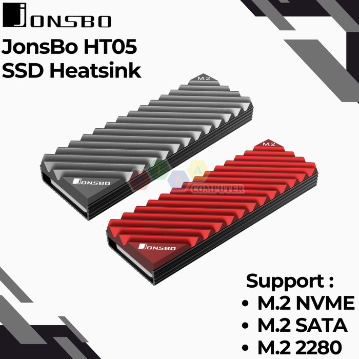Jonsbo Heatsink SSD NVME M.2 NGFF Cooler Pasive Cooling