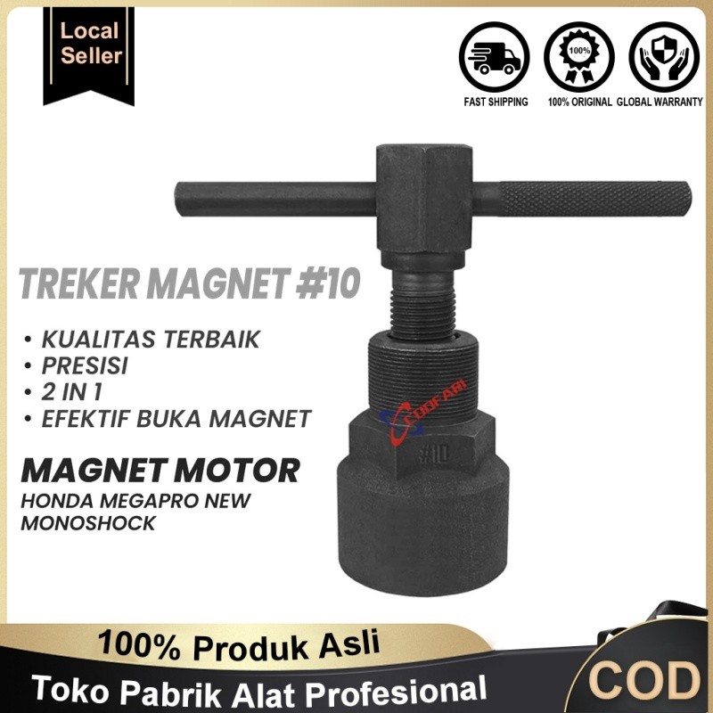 TREKER MAGNET NO 10 MOTOR HONDA - MAGNET PULLER #10 Mega Pro Monoshock CRF Verza