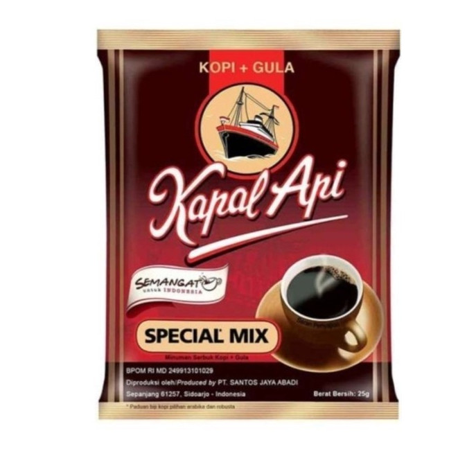 

KOPI KAPAL API SPECIAL MIX 23 GR