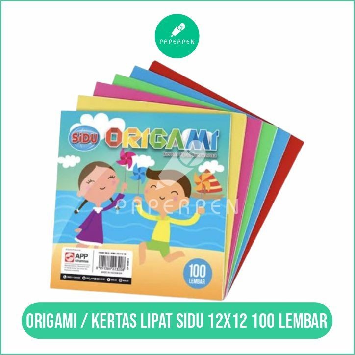 

(PRO_ATK) Origami / Kertas Lipat Sidu 12X12 100 Lembar