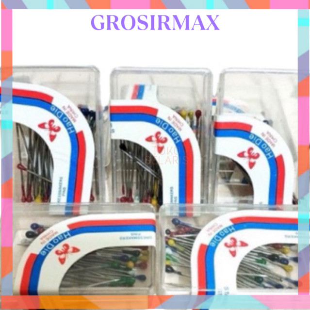 READY Makassar Jarum Pentul hijab fashion Jarum pentul per Box Mini Pentul hijab  GrosirMax