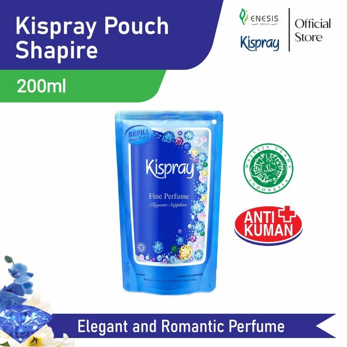 Kispray Pouch Refill Sapphire 200 ml