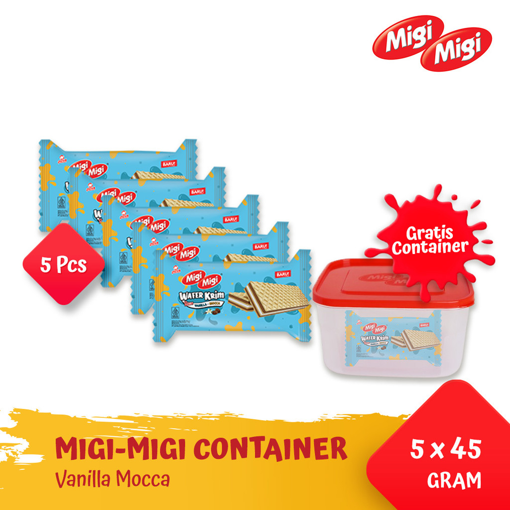 

MIGI MIGI CONTAINER - VANILA MOCHA [5 PCS]