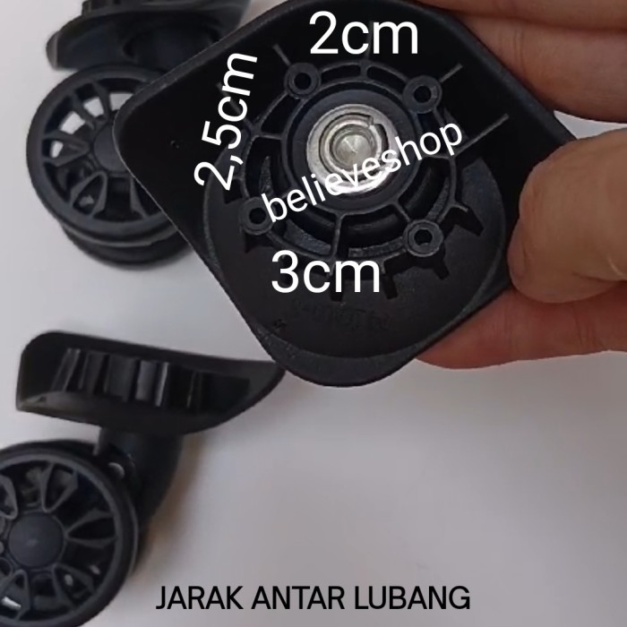 roda koper passport delsey universal  - Abu-abu