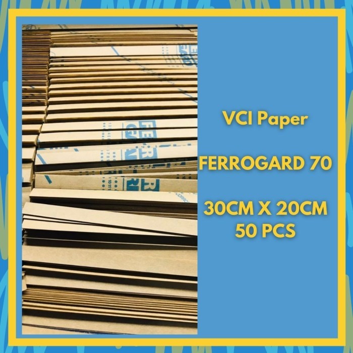 

best -KERTAS ANTI KARAT FERROGARD 70 UKURAN 30Cm X 20Cm 50PCS