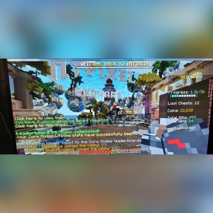 BEST -Minecraft Java Edition Hypixel PC Original FULL ACCESS PREMIUM ONLINE - CD Backup