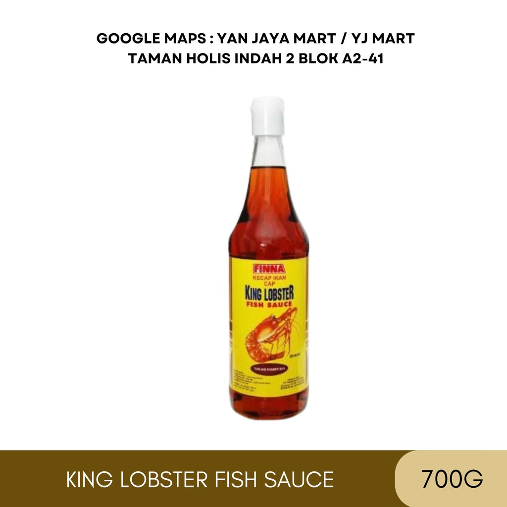 

Finna King Lobster Fish Sauce / Kecap Ikan / PICHAI 700 ml