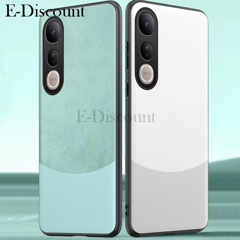 New Phone case Vivo V50 Lite Back cover 360 Degrees Protection Leather Soft Border Anti-fingerprint 